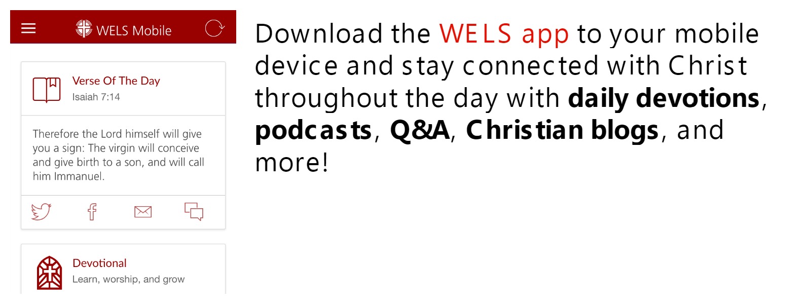 WELS Mobile App